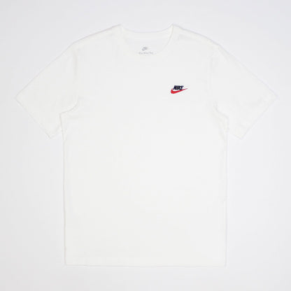 Nike Sportswear Club Erkek Beyaz Günlük T-shirt