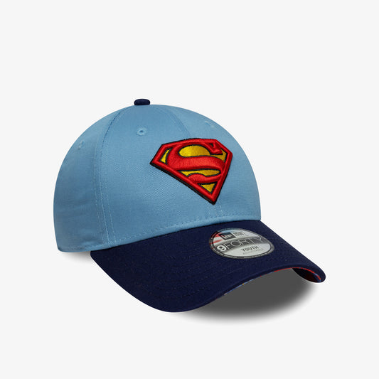 New Era Dc 9forty Superman Çocuk Mavi Şapka