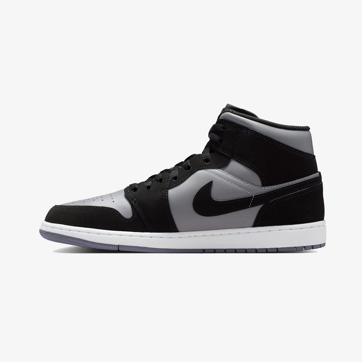 Jordan Air Jordan 1 Mid Erkek Gri Spor Ayakkabı