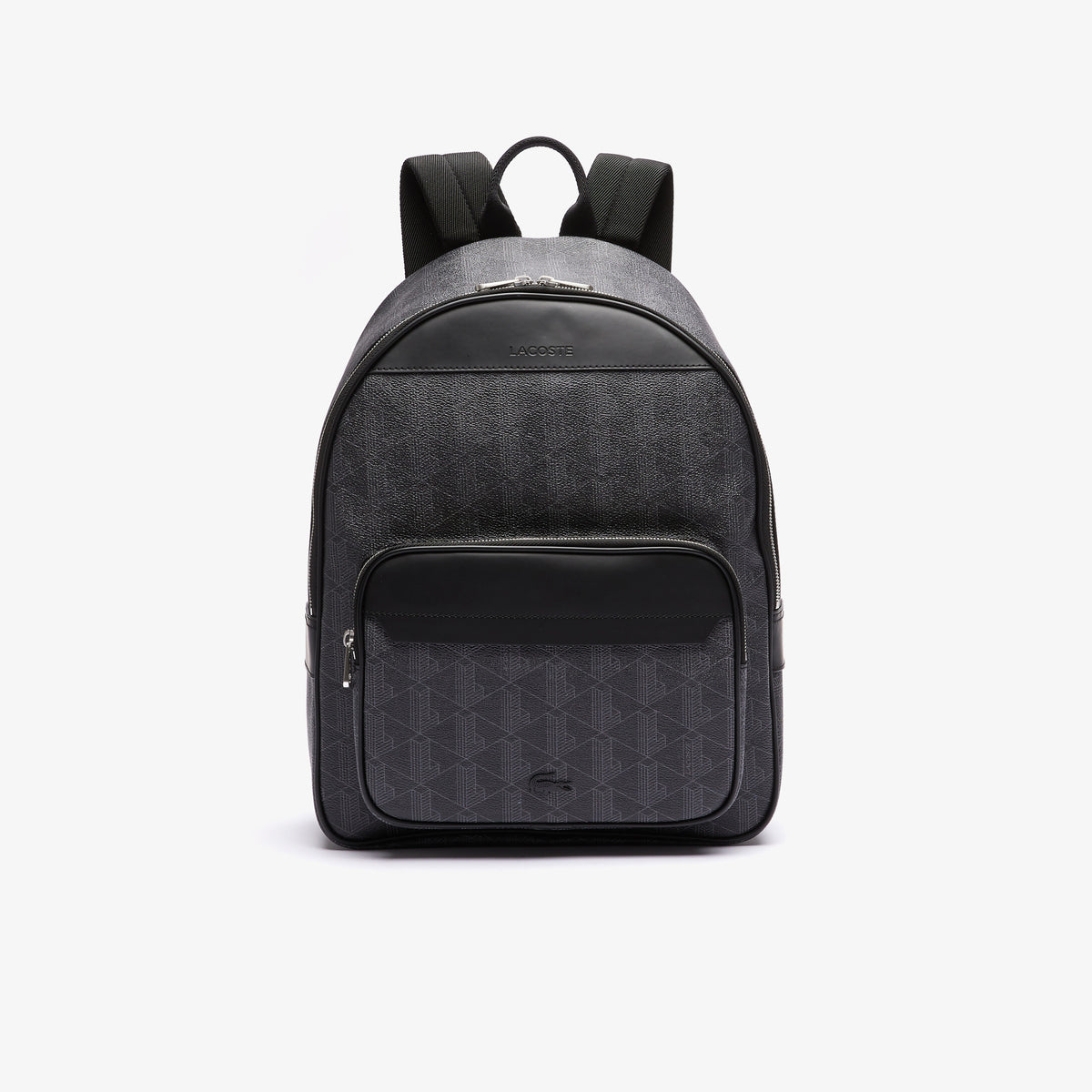 Lacoste The Blend Erkek Monogram Siyah Sırt Çantası
