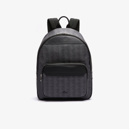 Lacoste The Blend Erkek Monogram Siyah Sırt Çantası
