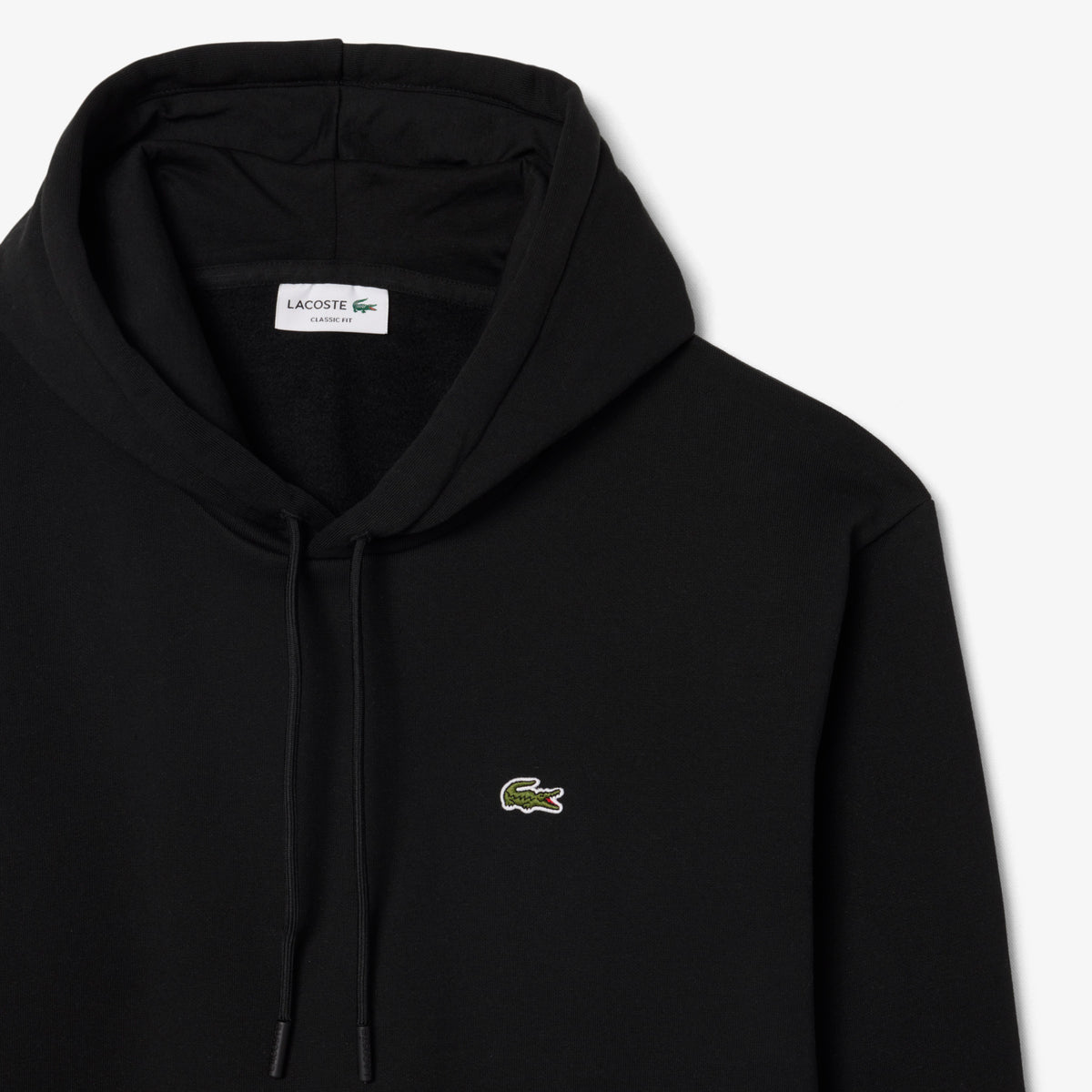 Lacoste Classic Fit Erkek Siyah Sweatshirt