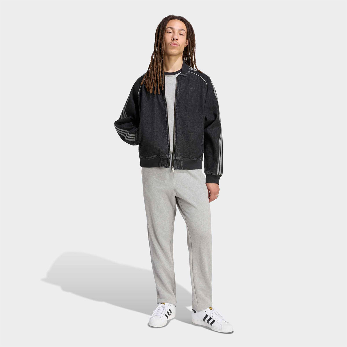 Adidas Superstar Track Erkek Siyah Ceket