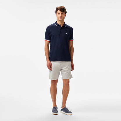 Nautica Erkek Lacivert Classic Fit Polo Yaka T-shirt