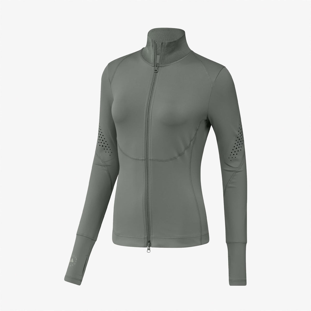 Adidas By Stella Mccartney Training Midlayer Kadın Yeşil Hırka