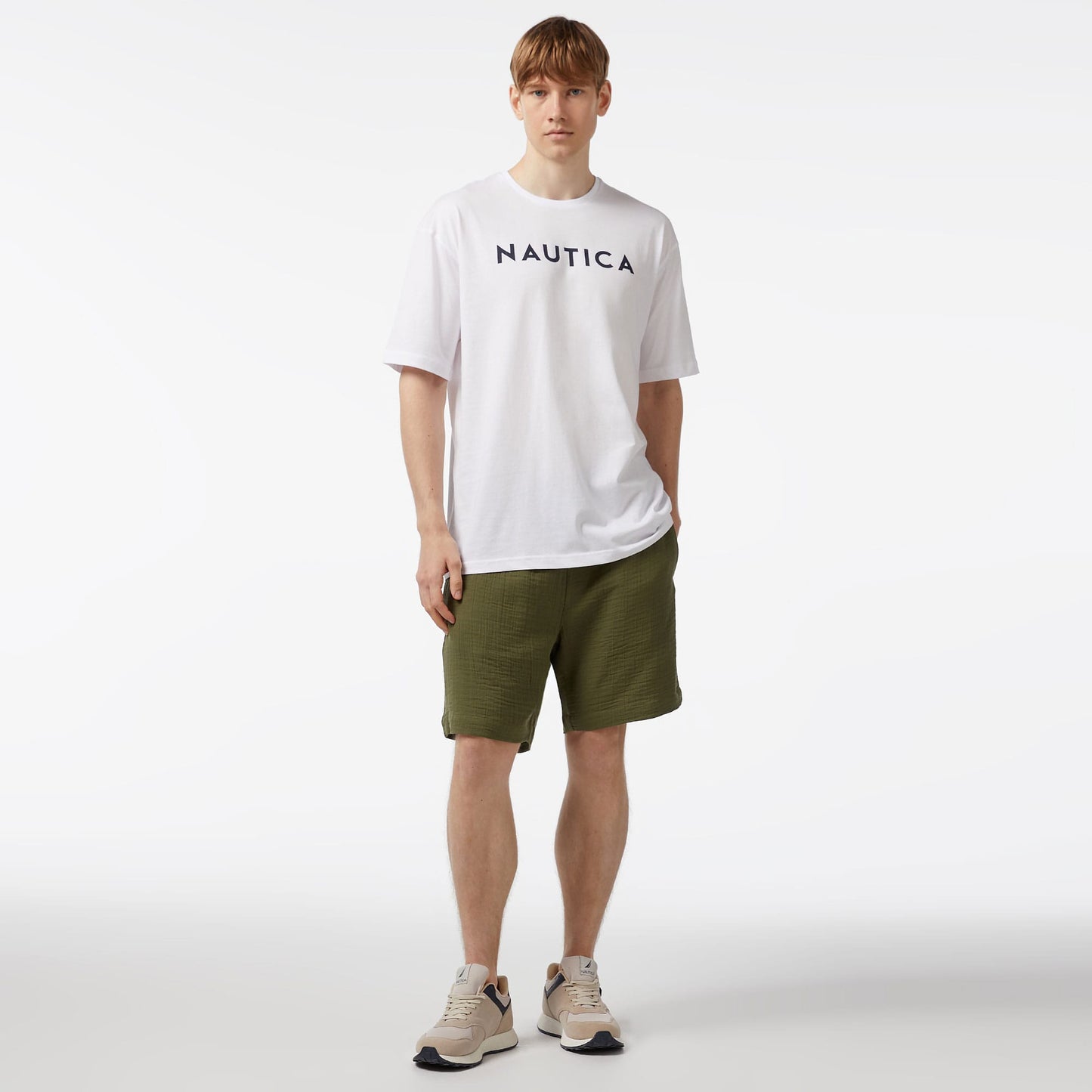 Nautica Erkek Yeşil Bermuda