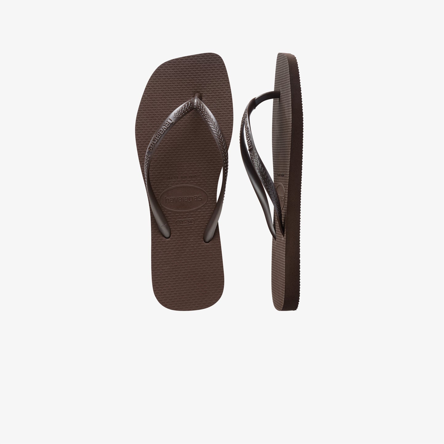 Havaianas Square Kadın Kahverengi Terlik