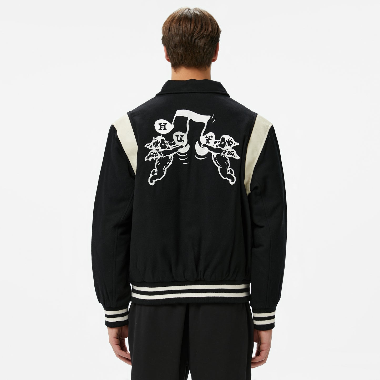 Huf Song Varsity Erkek Siyah Ceket