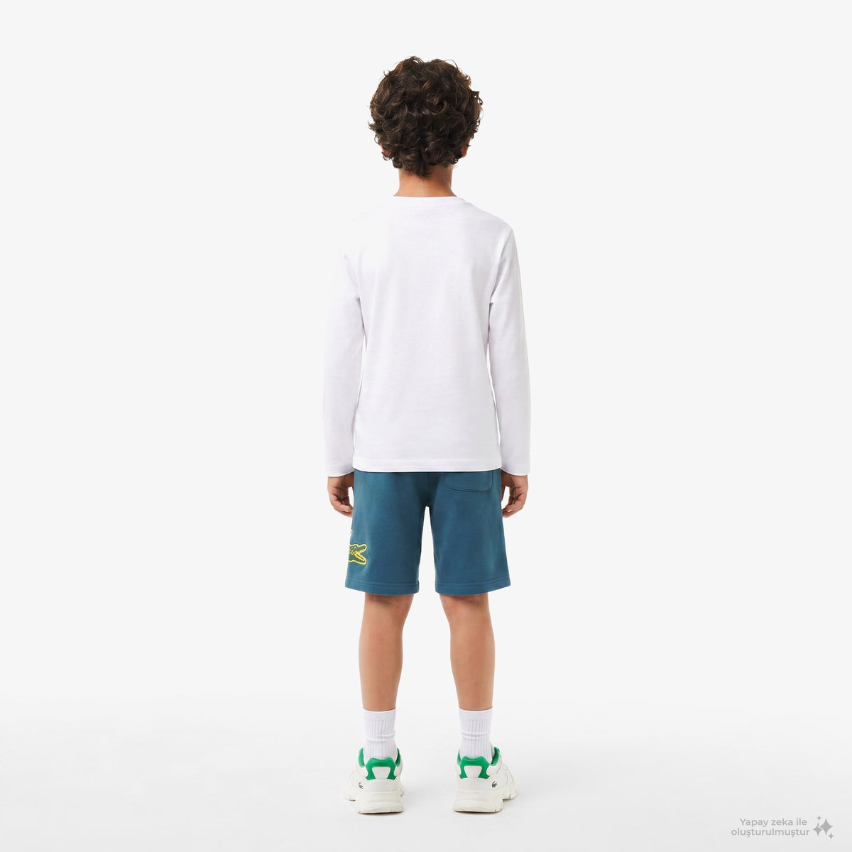 Lacoste Classic Çocuk Beyaz T-shirt