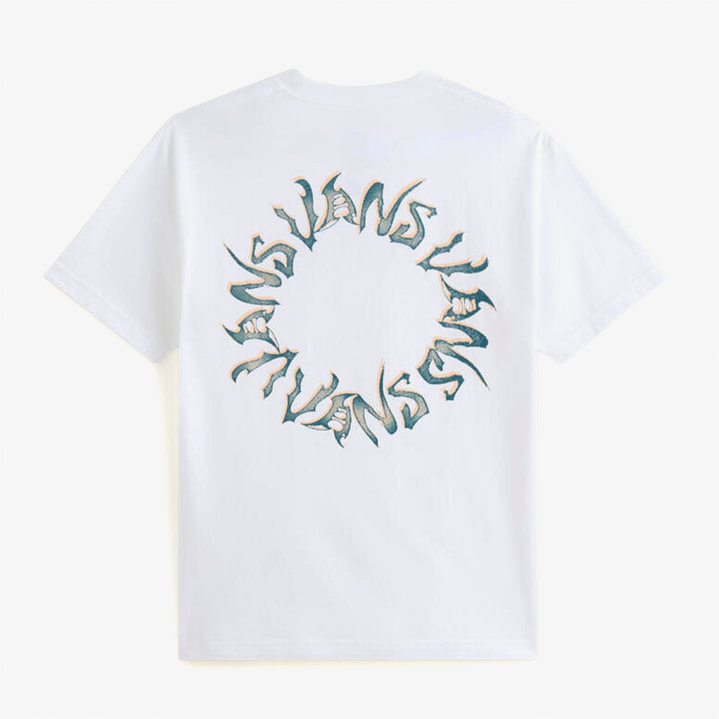 Vans Wild Circle Erkek Beyaz T-shirt