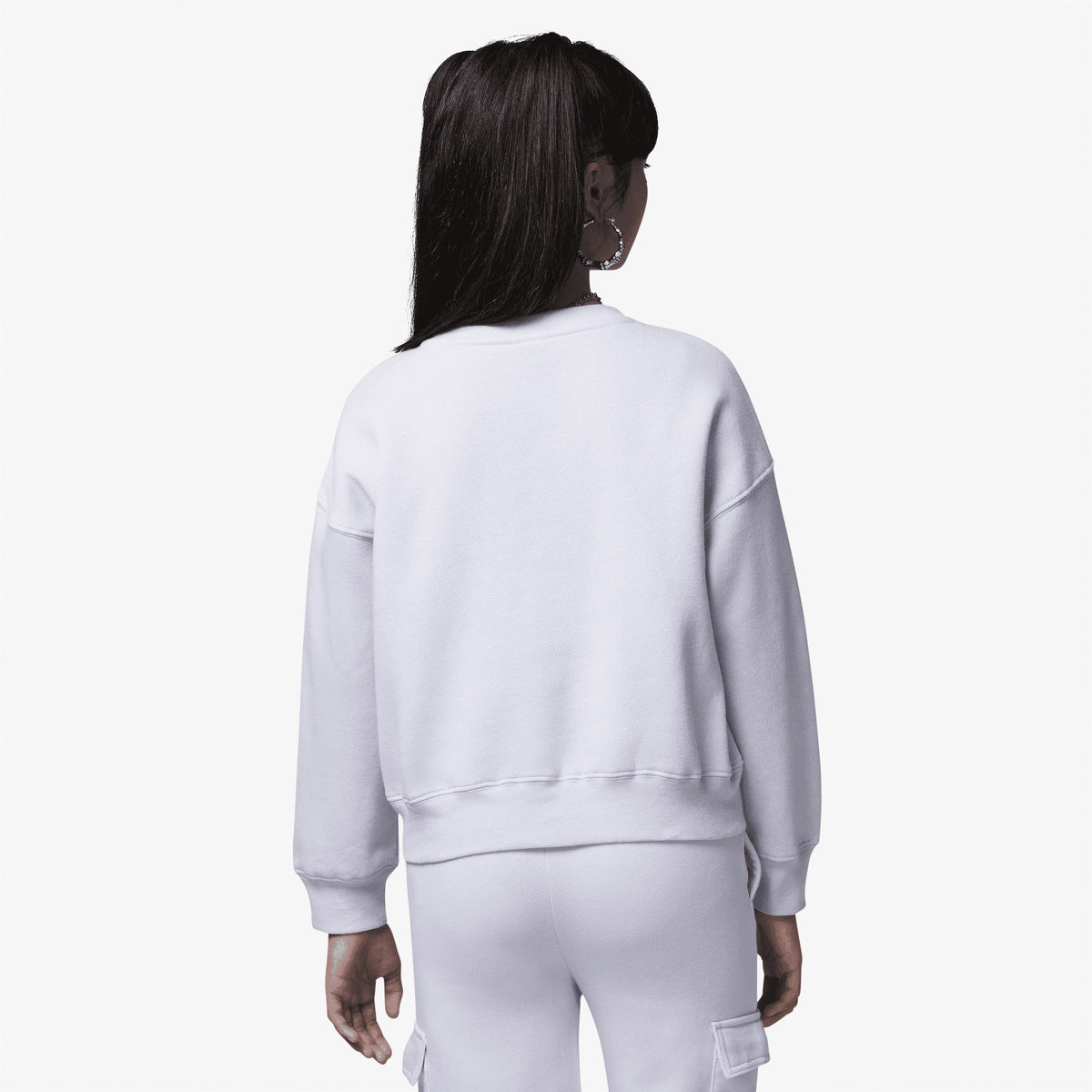Jordan Baby Blue Crew Çocuk Gri Sweatshirt