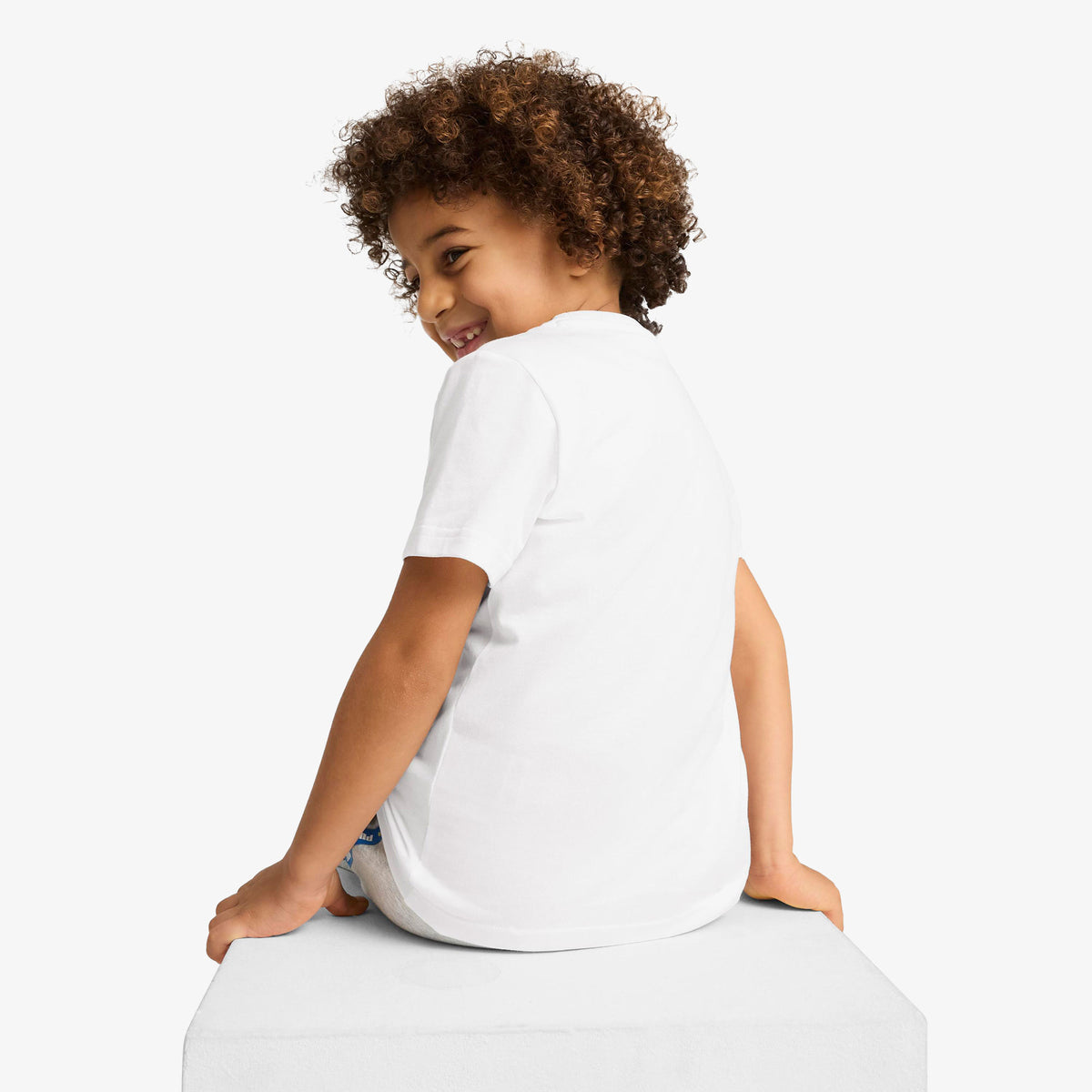 Puma X Hot Wheels Çocuk Beyaz T-shirt