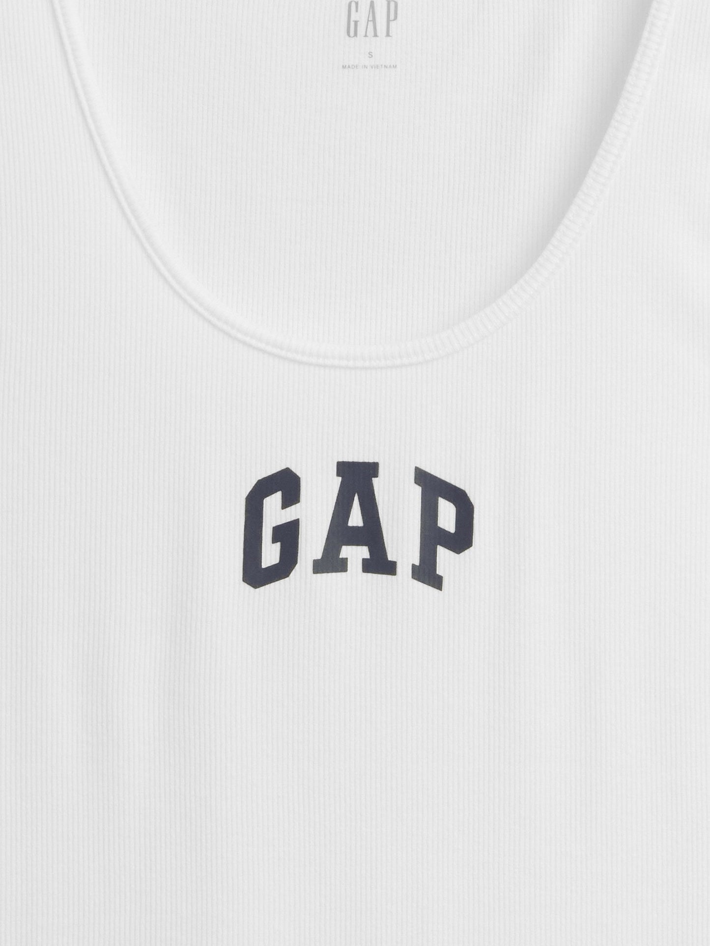 Beyaz Gap Logo Fitilli Atlet