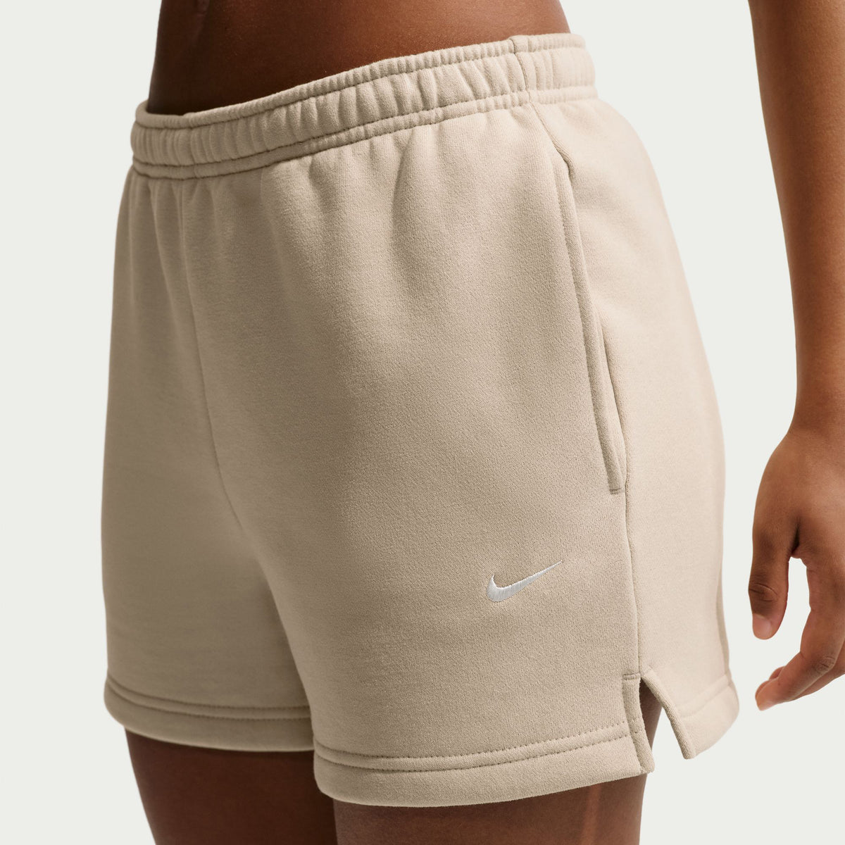 Nike Studio Fleece Kadın Kahverengi Şort