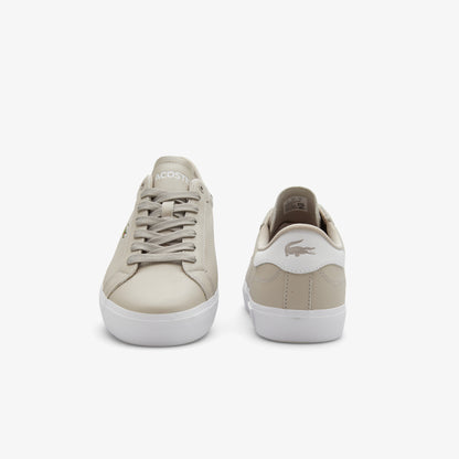 Lacoste Powercourt Erkek Bej Spor Ayakkabı