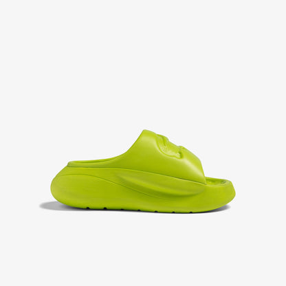 Lacoste Croco 3.0 Kadın Yeşil Terlik