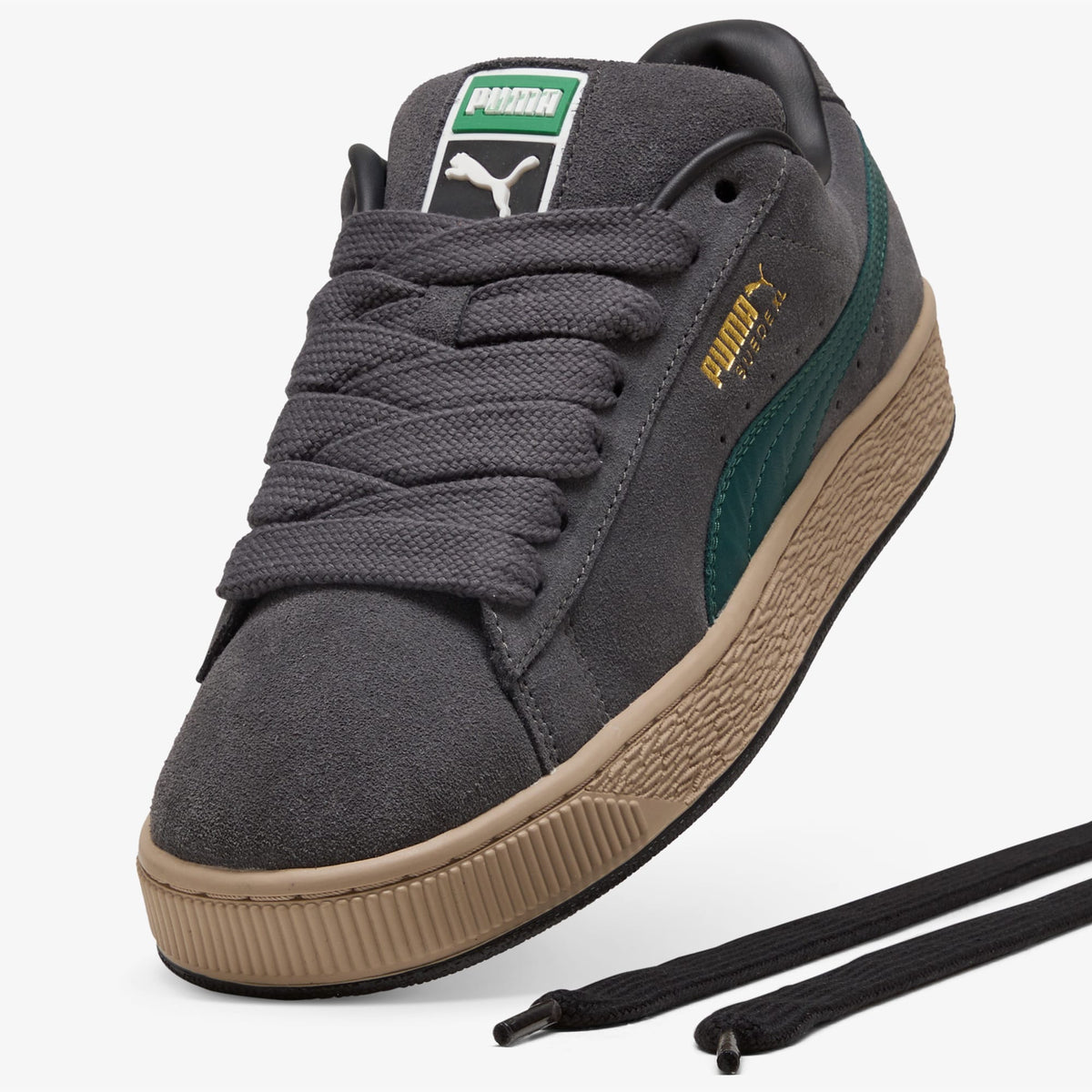 Puma Suede Xl Unisex Gri Spor Ayakkabı