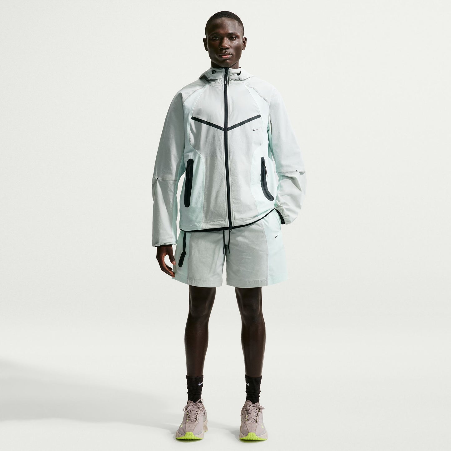 Nike Dri-fit Tech Pro Woven Erkek Gri Şort