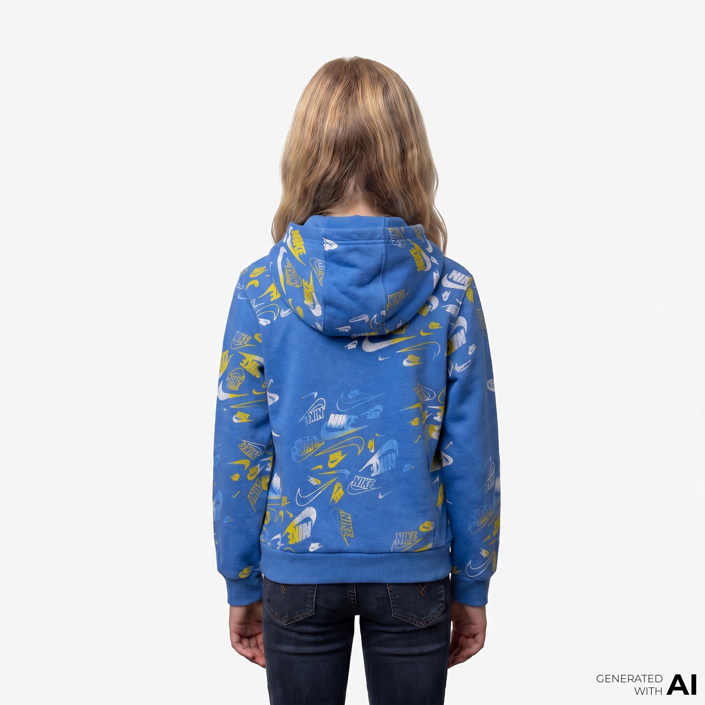 Nike Sportswear Reveal Çocuk Renkli Sweatshirt