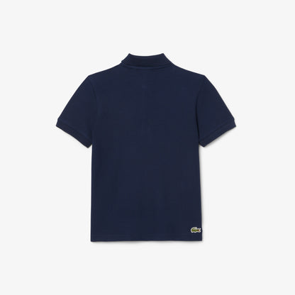 Lacoste Rolland Garros Çocuk Baskılı Lacivert Polo