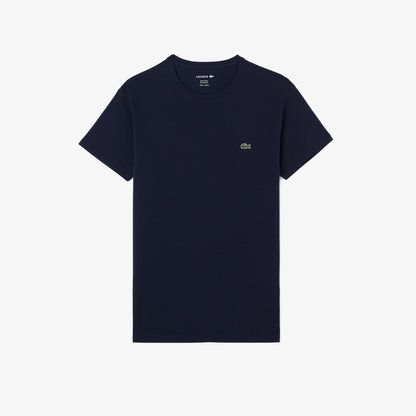 Lacoste Erkek Slim Fit Bisiklet Yaka Lacivert T-shirt