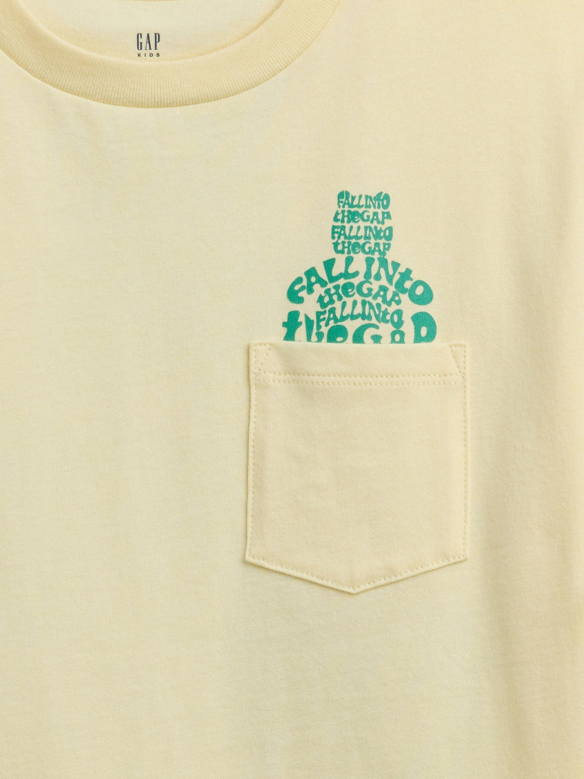 Sarı Brannan Bear Cep T-shirt