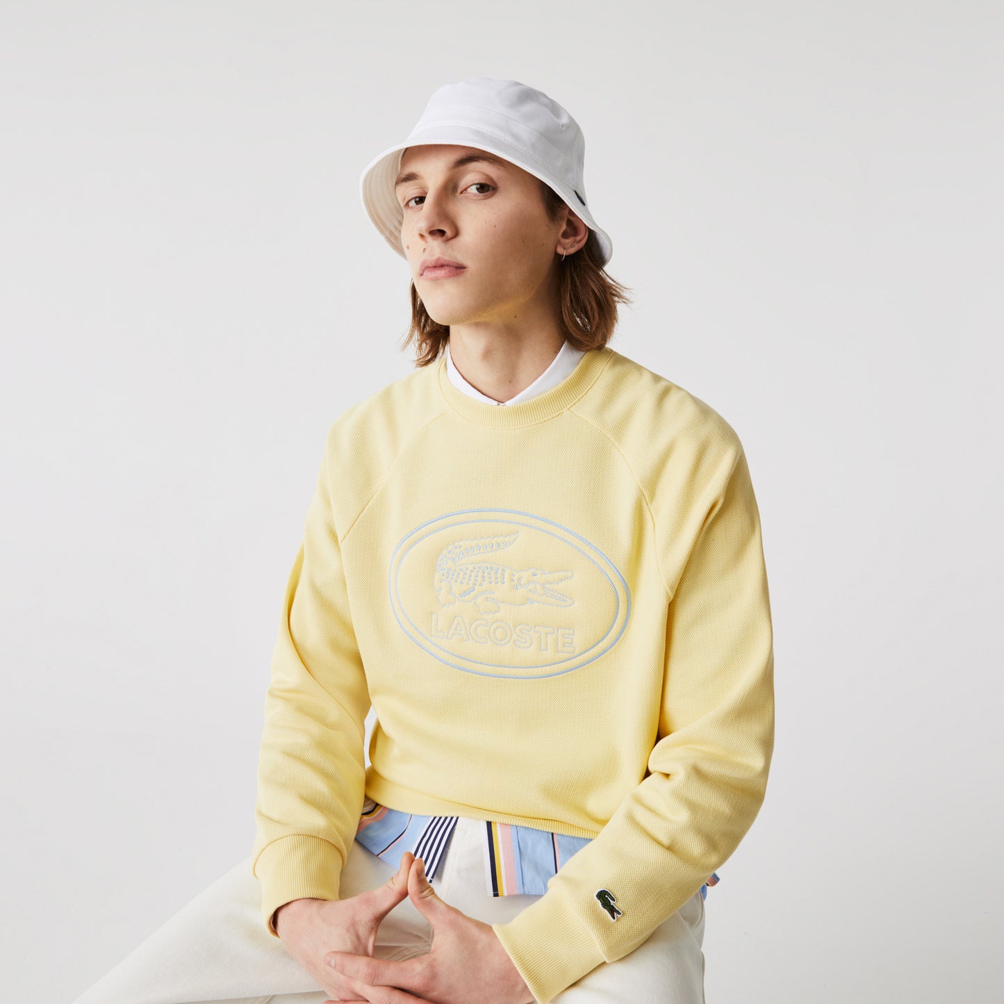 Lacoste Unisex Beyaz Şapka