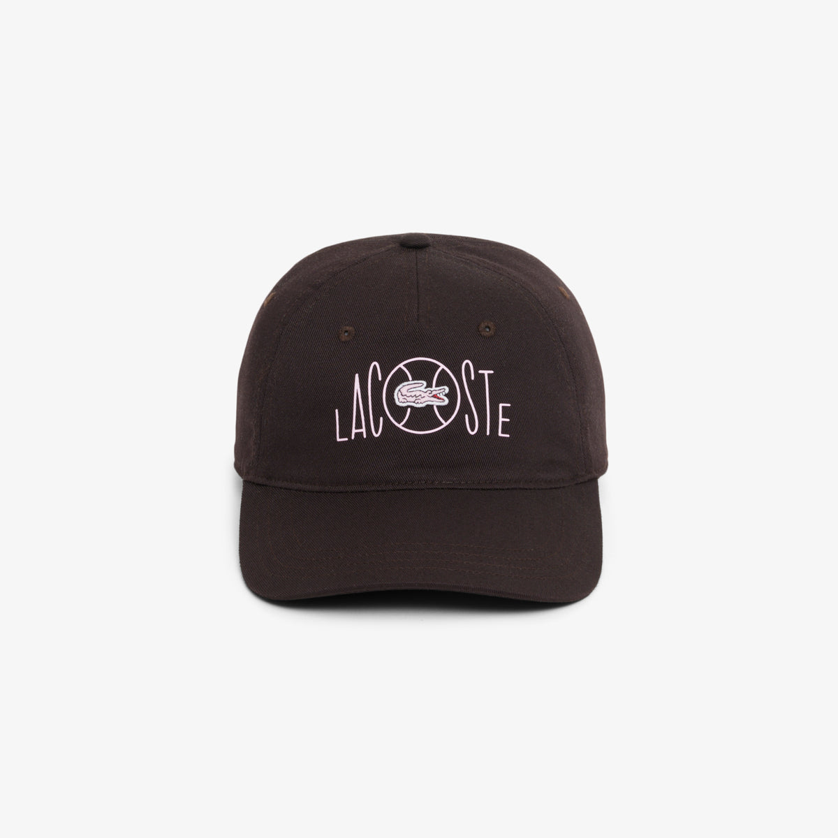 Lacoste Baskılı Unisex Kahverengi Şapka