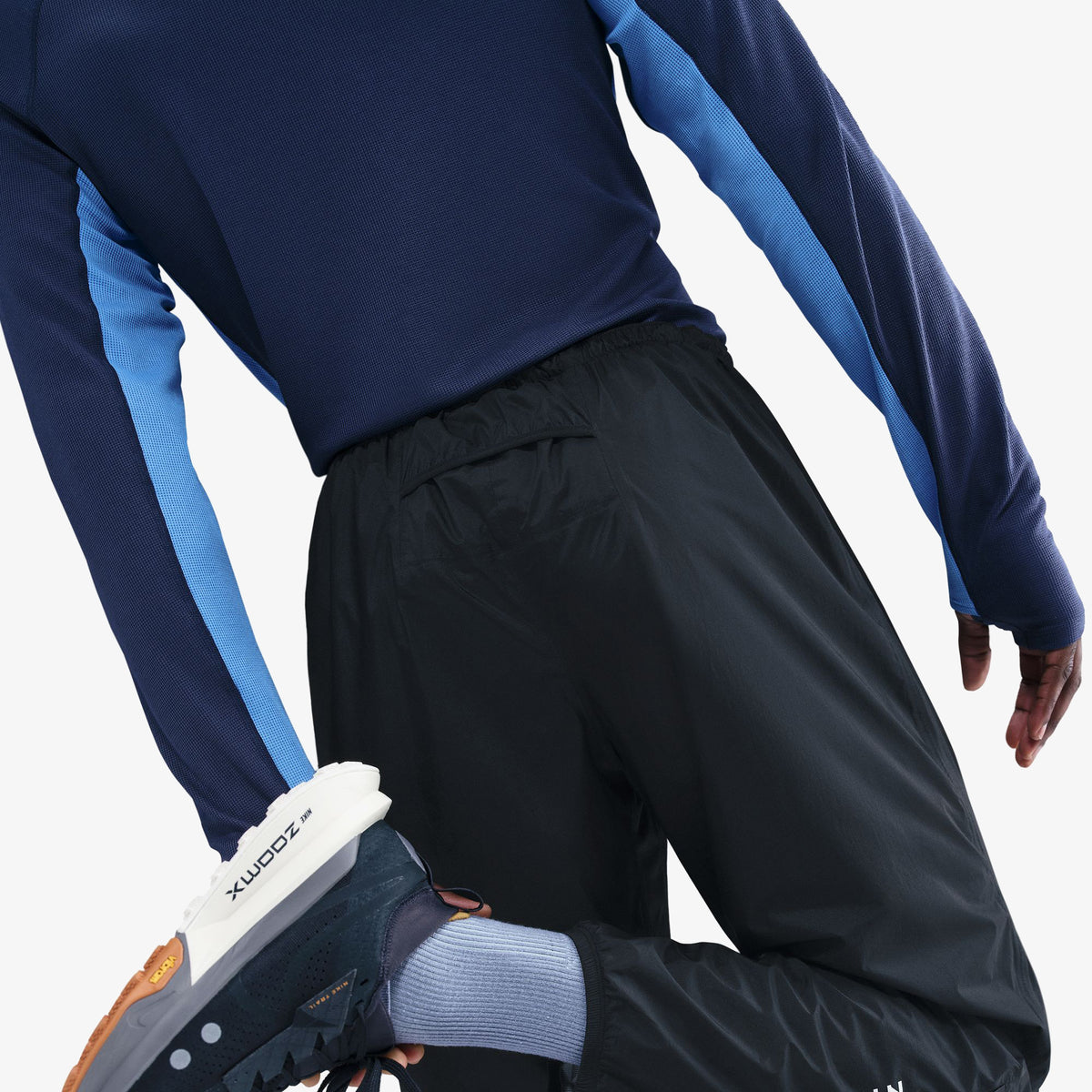 Nike Trailwind Erkek Siyah Koşu Eşofman Altı