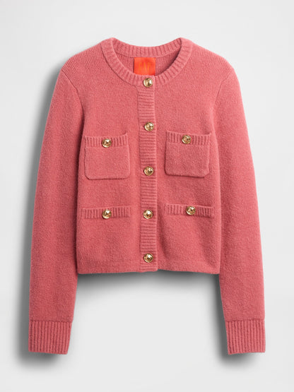Pembe Gapstudio Crop Hırka