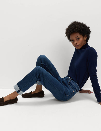 Harper Supersoft Yüksek Bel Jean Pantolon