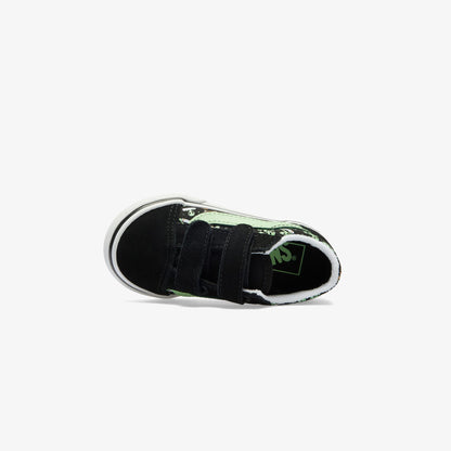 Vans Old Skool V Bebek Siyah Sneaker