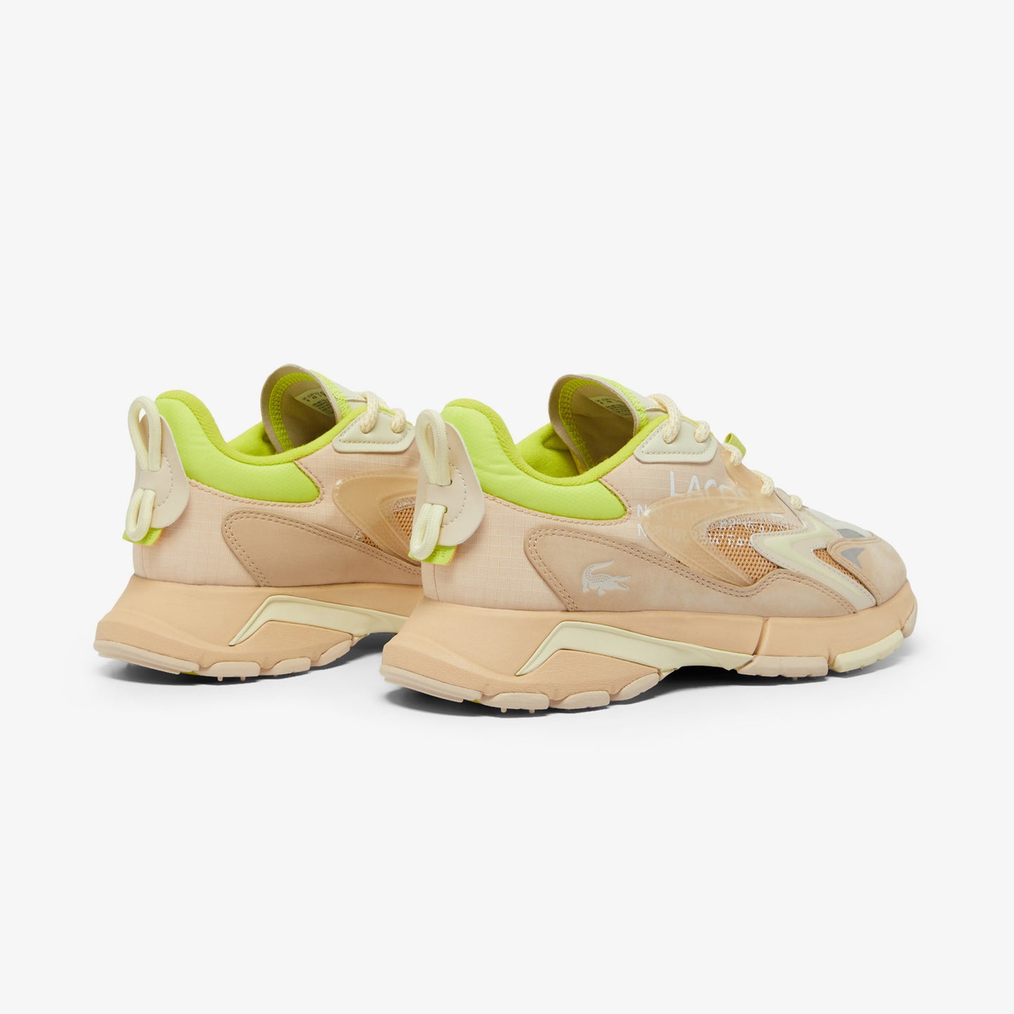 Lacoste L003 Neo Tech Erkek Bej/sarı Spor Ayakkabı