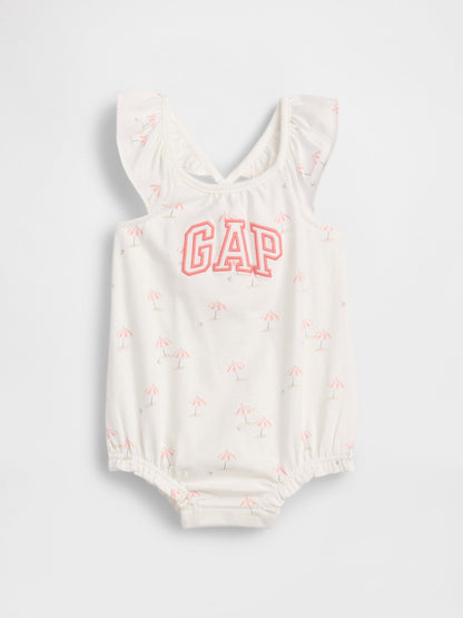 Beyaz Logo Bubble Bodysuit
