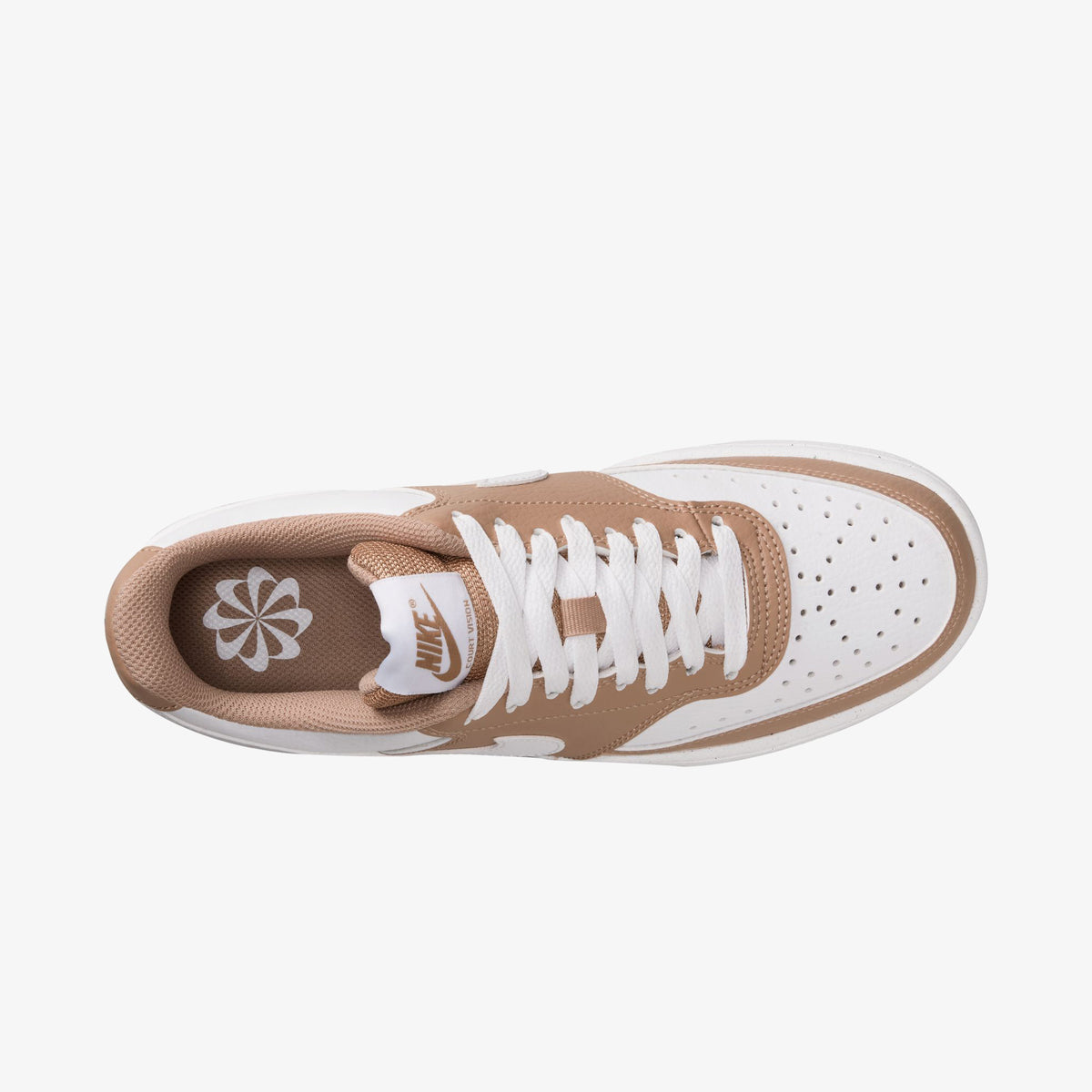 Nike Court Vision Low Next Nature Kadın Kahverengi Spor Ayakkabı