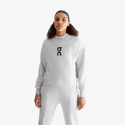 On Club Crew Kadın Gri Sweatshirt