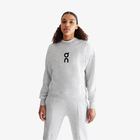 On Club Crew Kadın Gri Sweatshirt