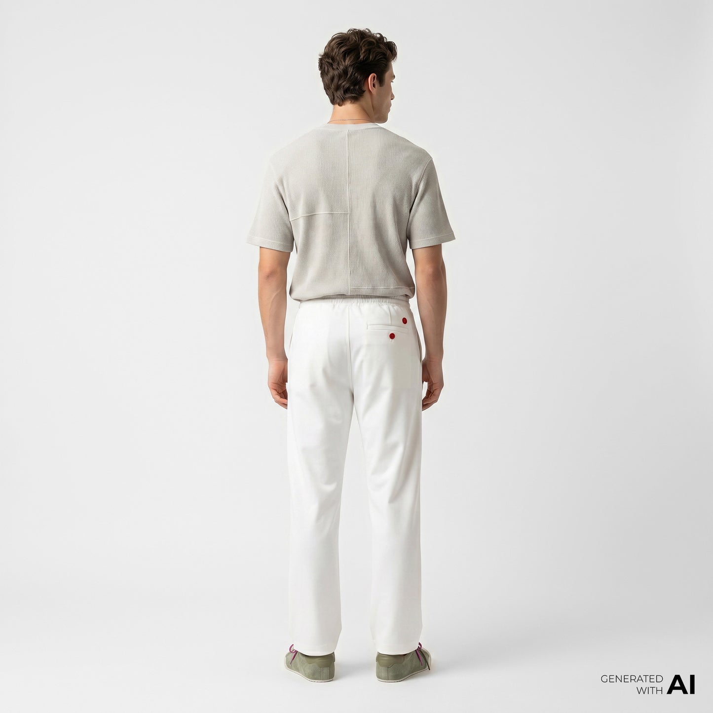 United4 Comfort Fit Erkek Bej Eşofman Altı