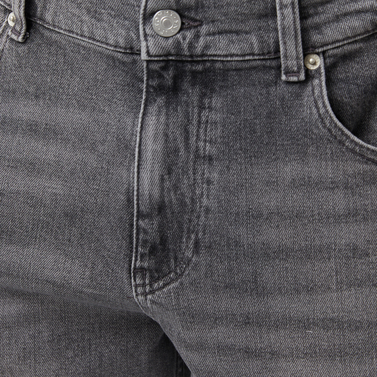 Tommy Hilfiger Ryan Slim Erkek Gri Jean Pantolon