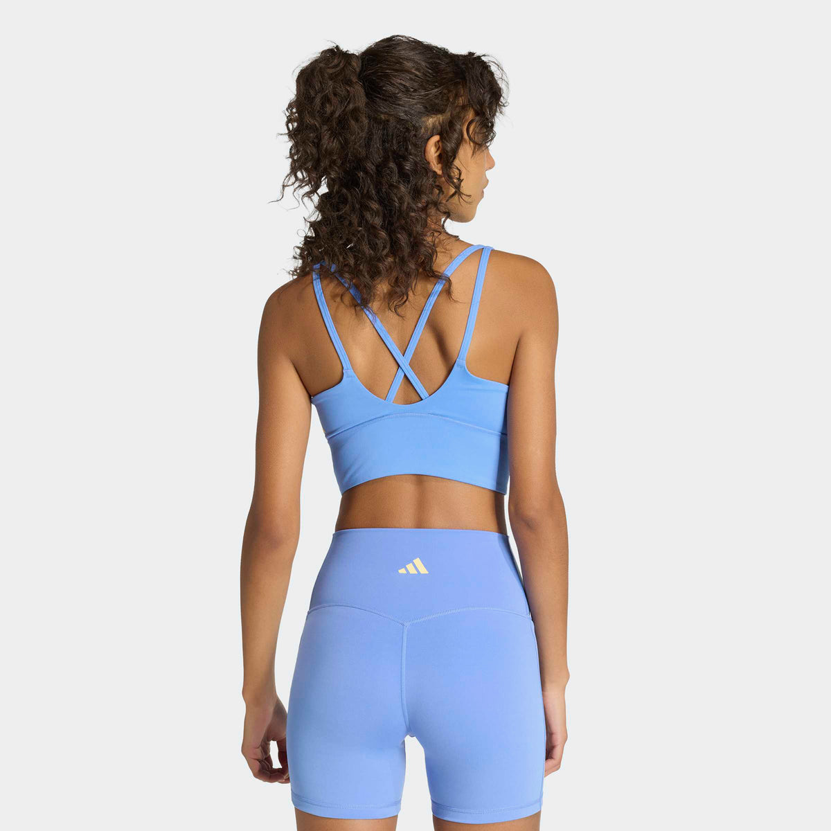 Adidas 3-stripes Studio All Me Kadın Mavi Bra