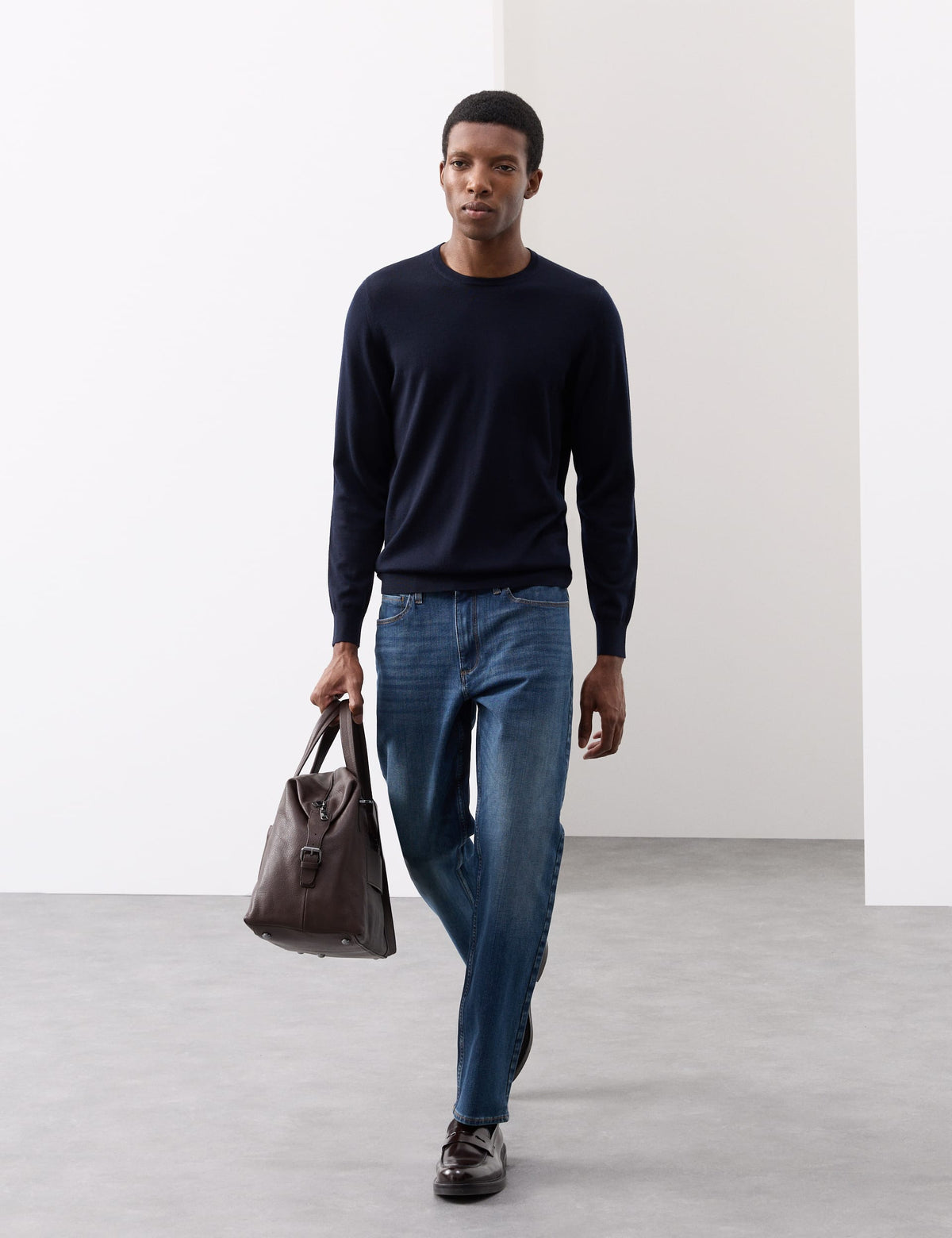 Esnek Straight Fit Jean