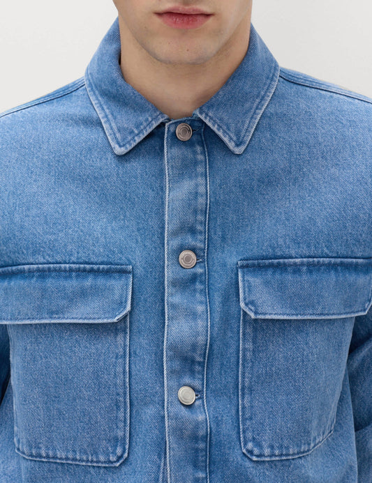 Denim Gömlek Ceket