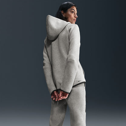 Nike Sportswear Tech Fleece Windrunner Kadın Gri Sweatshirt
