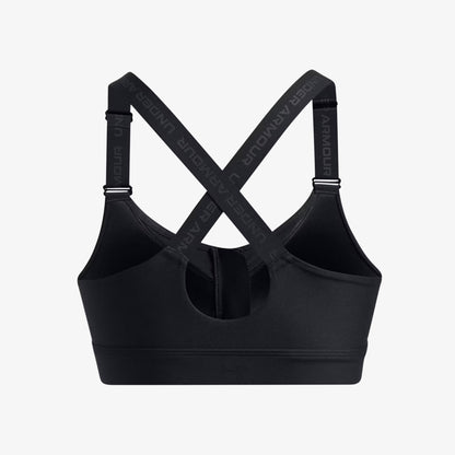 Under Armour Infinity High Zip 2.0 Kadın Siyah Bra