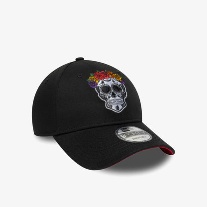 New Era Skull 9forty Blk Unisex Siyah Şapka