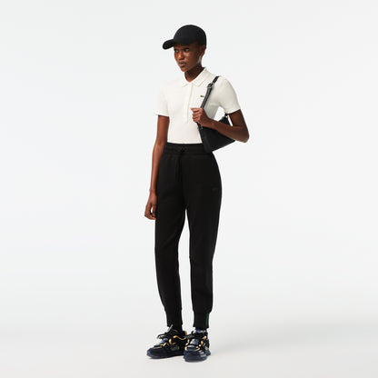 Lacoste L.12.d Kadın Slim Fit Organik Pamuk Beyaz Polo