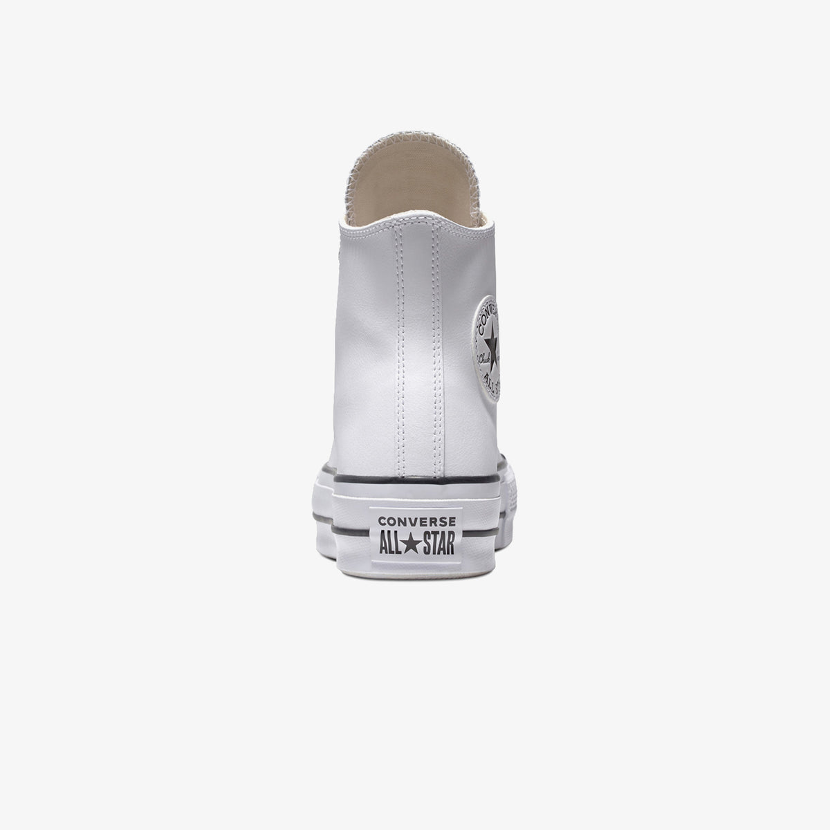Converse Chuck Taylor All Star Lift Hi Deri Unisex Beyaz Sneaker