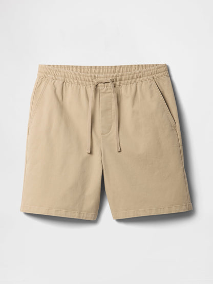 Açık Kahverengi 7 Essential Pull-on Khaki Şort