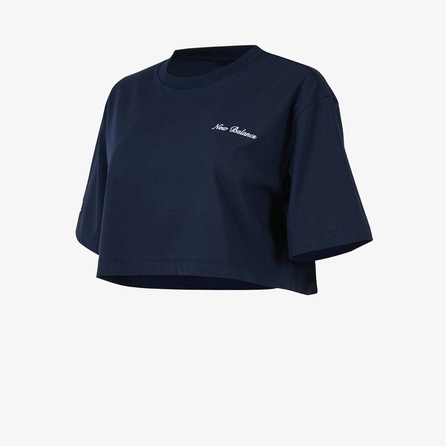 New Balance Wnt1609 Lifestyle Kadın Lacivert T-shirt