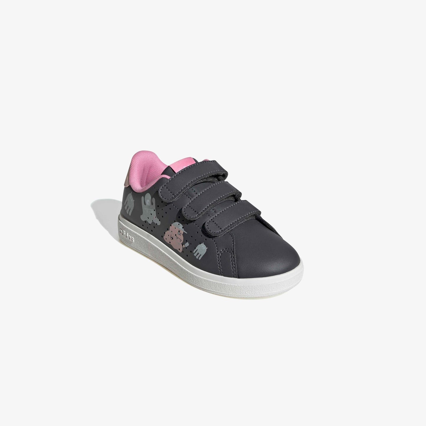 Adidas Advantage Base 2.0 Comfort Çocuk Gri Spor Ayakkabı